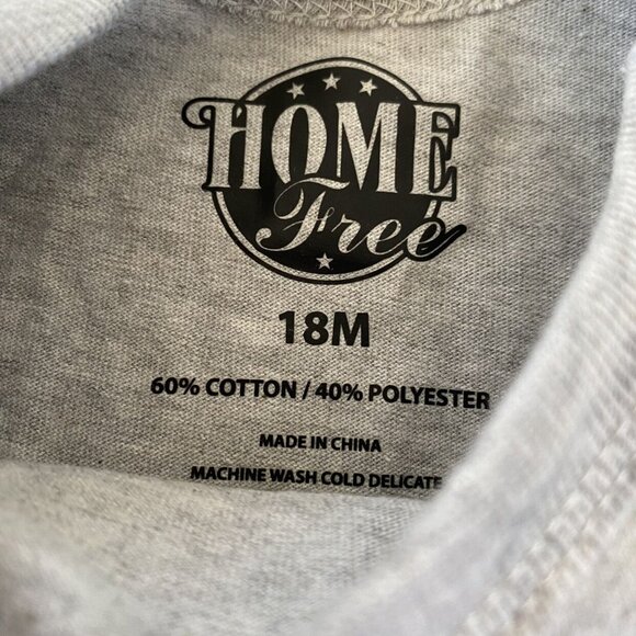 NWOT Home Free Massachusetts Local Bodysuit Size 18M - Picture 3 of 4